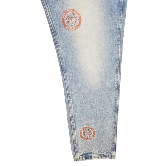 NovaMen Beverly Hills High Patched Carpenter Denim Jeans Mens Size 36x32 New - Picture 13 of 15